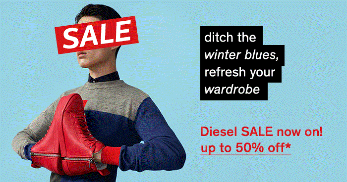 Digital Fire’s email marketing genius fuels Diesel’s successful winter sale!