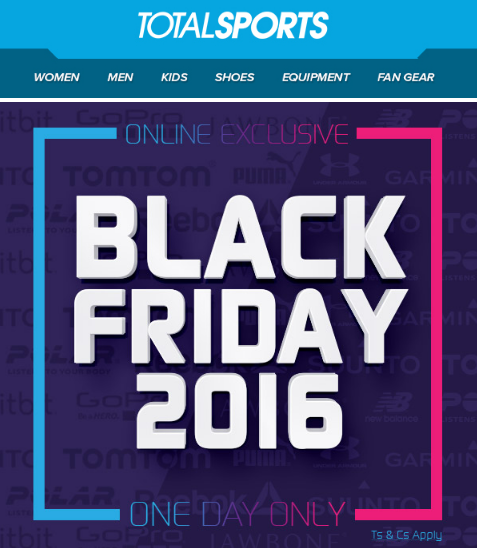 Case Study: Black Friday Totalsports